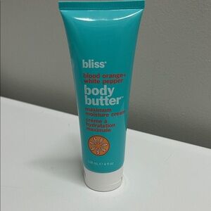 Bliss Blood Orange & White Pepper Body Butter - New sealed